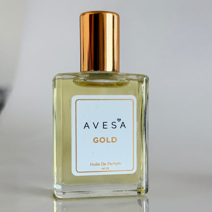 AVESA GOLD ROLL -  שמן בושם רול גולד